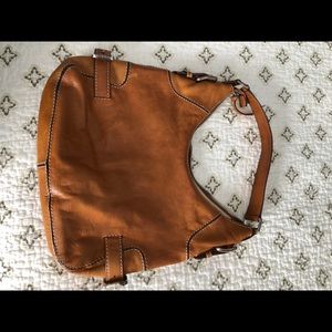 Michael Kors brown leather hobo